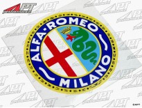 Sticker Alfa Romeo Milano (round 6,5cm)