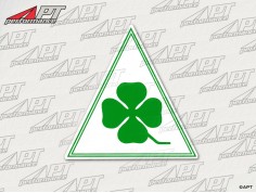 Sticker cloverleaf (triangular 9cm)