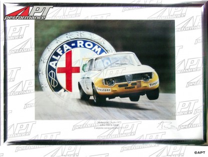 GTA Poster  "Alfa Romeo GTA Nürburgring"