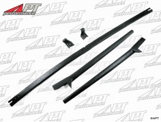 Set (5) plastic interior windscreen trim Spider 70 - 93