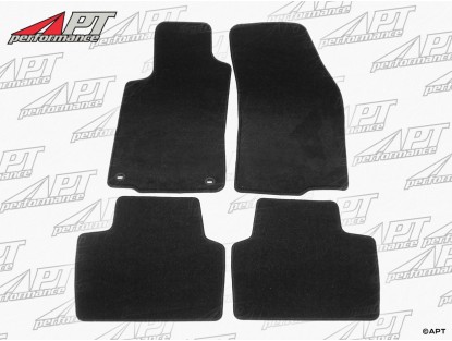 Set Deluxe floor mats black velours Alfa GT from 2004