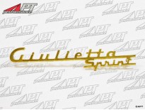 Script "Giulietta Sprint" (110mm) front fender