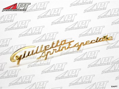 Script Giulietta Sprint Speciale (160mm)