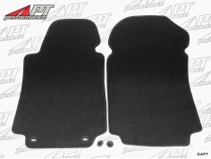 Set Deluxe floor mats black velours Alfetta GT -  GTV