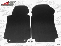 Set Deluxe floor mats black velours Alfetta GT -  GTV