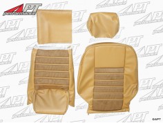 Seat cover Spider 90 - 93 scay tan -  Alcantara