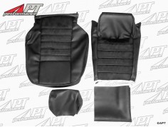 Seat cover Spider 90 - 93 scay black -  Alcantara