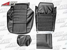 Seat cover Spider 90 - 93 Leather black