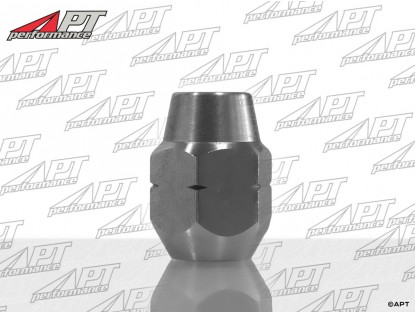 Wheel nut left -hand thread V2A polished 22 mm