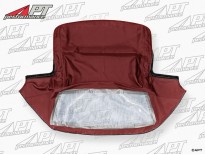 Soft top Alfa Spider 1970 - 93 (Sonnenland) bordeaux red