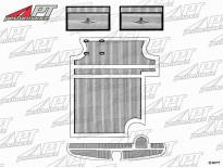 Set rubber floor mats 1900 SS Touring (4 pcs.)