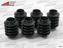 Set (6) rubber bellows bumper holder 2000 -  2600
