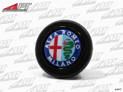 Horn button with Alfa Romeo Milano logo