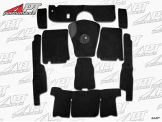 Carpet set black 750 -  101 Giulietta Spider