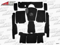 Carpet set black 750 -  101 Giulietta Spider