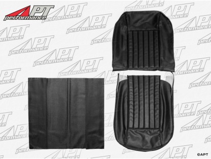 Seat cover black 750 / 101 Giulietta Spider (1 seat)