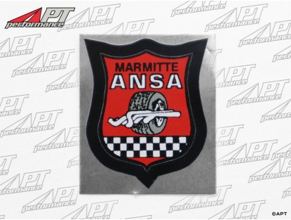 ANSA sticker for tailpipes -  Heat resistant
