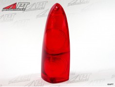 Rear light lens  red - red 250 GTE -  Fiat 1500