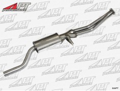 Front exhaust muffler stainless steel  Fastback Spider