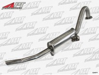 Rear exhaust muffler stainless steel 1300 - 2000 105/115