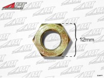 Fine threaded nut  M8 x 1  (12mm) zincked