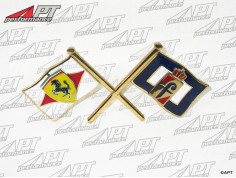 Flags Ferrari -  Pininfarina large (enamel)