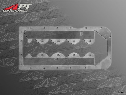 Engine block strengthening plate 101 -  105 -  116  -  75