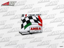 Sticker "ANSA" mufflers from Italy (Heat resistant)