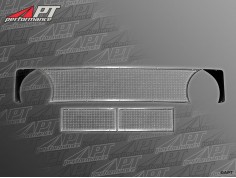 Front grille set complete (5 pieces)  GTA Aluminium