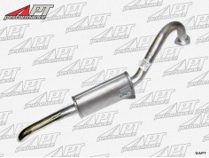 Rear exhaust muffler Fastback Spider until 82