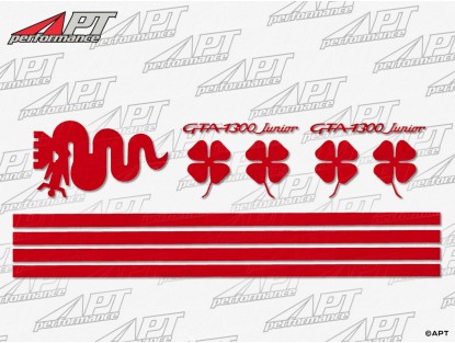 Set decals Alfa Romeo GTA (red)