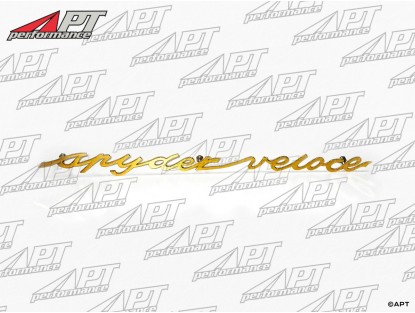 Script "spyder veloce" gold 275mm