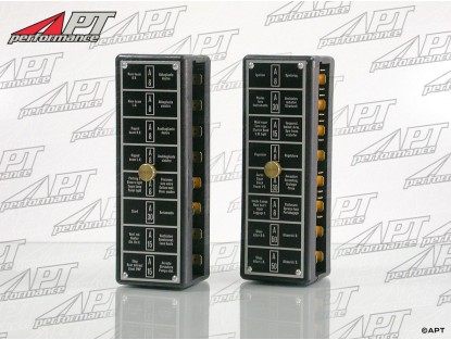 Set (2) Fuse boxes  Ferrari 330 (8 fuses)