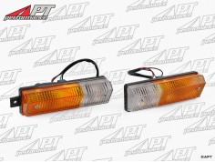 Set Front turn signal lights 308 white -  orange