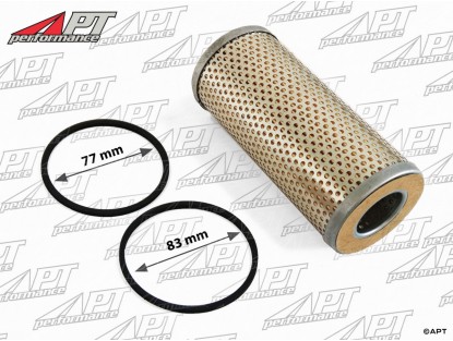 Oil filter early cartridge style 750 -  101 -  102 -  105 -  Lancia