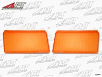 Set turn signal lenses front Ferrrari 365 / 512BB