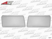 Set turn signal lenses front  F 365 / 512BB white