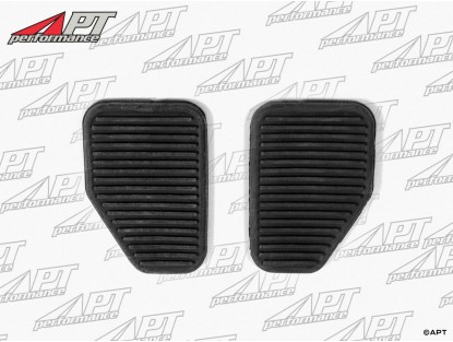 Set rubber pads for pedals Ferrari 208 -308  -  512 BB