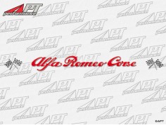Sticker for  front screen „Alfa Romeo Corse“