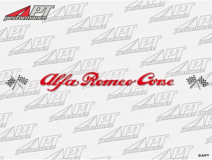 Sticker for  front screen „Alfa Romeo Corse“