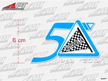 Sticker Autodelta 50 (9 x 6 cm)