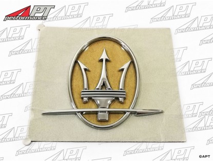 Emblem "Maserati " self adhesive (7,5 x 9cm) right side