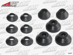 Set (11) tie rod end -  ball joint -  t-bar boots 750 -  101