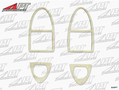 Set internal lens to tail light body seals 101 Spider