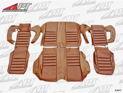 Complete seat cover 1750 GTV Bertone MK 1 scay brown