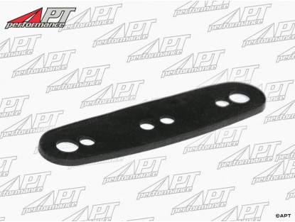 Rubber pad for outside rear view mirror oval chrome