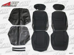 Set (2) seat covers scay -  fabric Montreal black