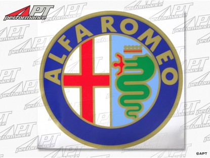 Sticker Alfa Romeo round (20cm)