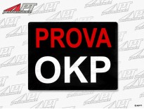 Sticker Prova OKP 225 x 170mm