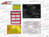 Sticker set (5) Alfetta GTV -  GTV6